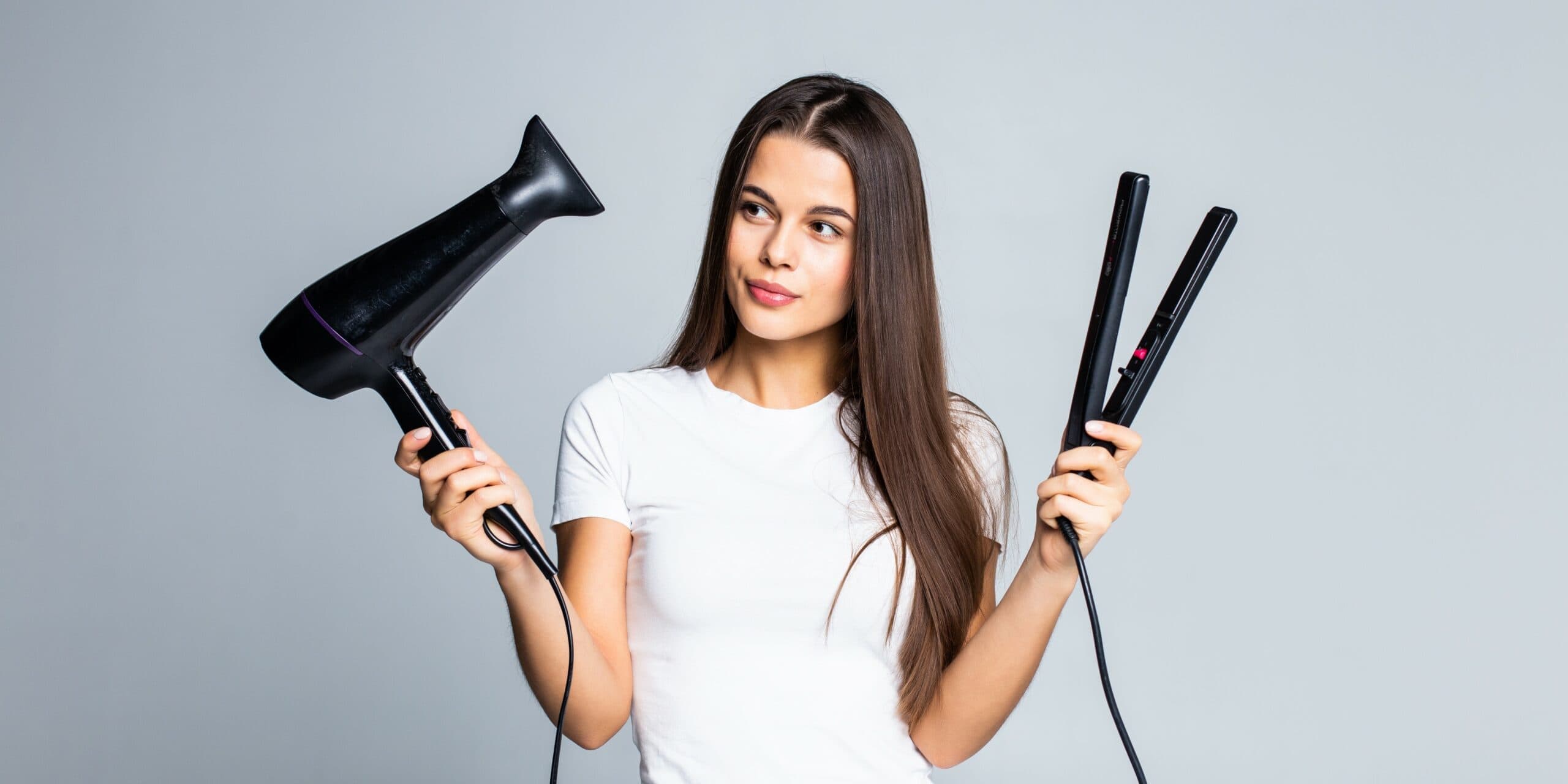 Saç düzleştirici - saç düzleştirici ve saç kurutma makinesi