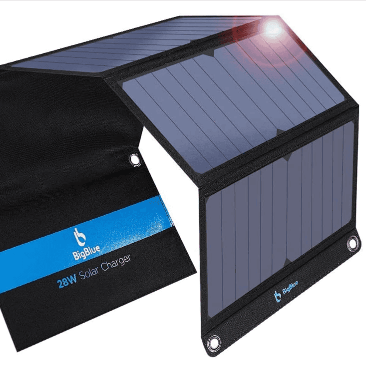 BigBlue 28W taşınabilir solar şarj cihazı